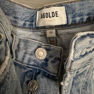 AGOLDE 90s Pinch Waist Size 27 Women's Blue Jeans
